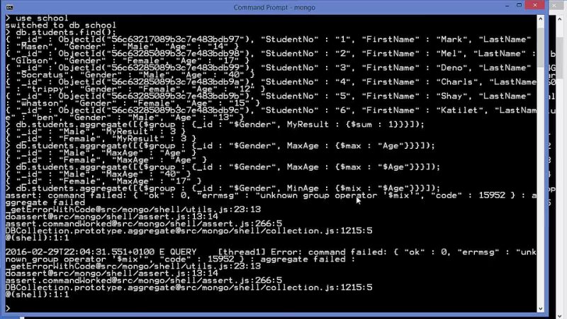 porn mongodb tutorial for beginners 13 mongodb aggregation hd