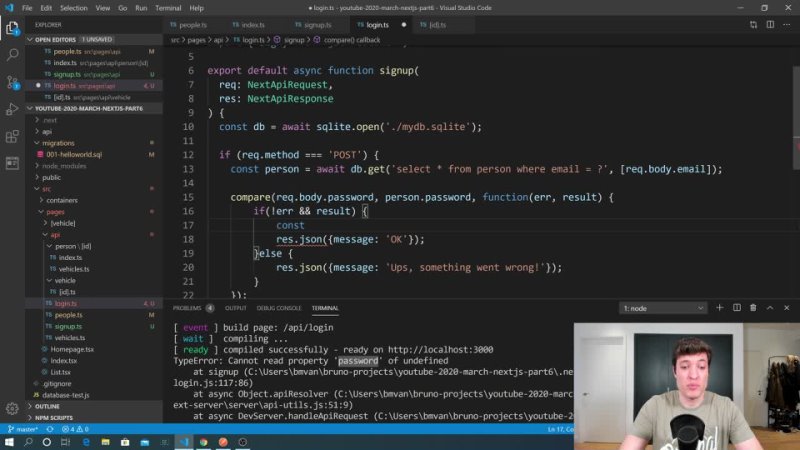 porn next js tutorial part 6 authentication for api routes using jwt and bcrypt hd