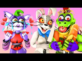 porn монти бросил рокси глэмрок фнаф fnaf security breach 3d грустный мультфильм hd