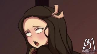 porn anal slayer nezukos breeding night semidraws hd