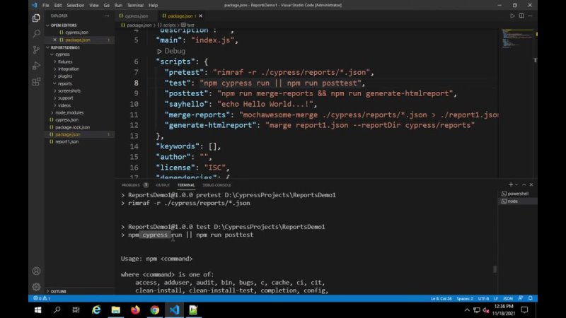 porn cypress beginner tutorial 11 html reports solution unexpected token in json at position 0 hd