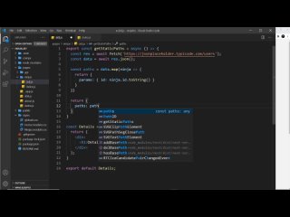 porn next js tutorial 12 dynamic routes part 2 getstaticpaths hd