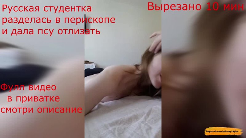 porn русская студентка без комплексов запустила эфир в перископе и дала молодые полизать periscope часть 6 hd