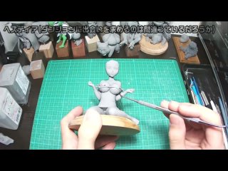 porn ダンまちヘスティア様のフィギュアを作ってみた粘土the making of hestia figure ダンジョンに出会いを求めるのは間違っているだろうか hd
