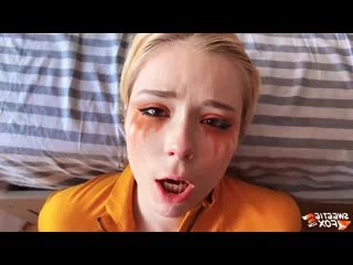 porn ей грубо трахнули рот sweetie fox blonde deep blowjob and riding on cock in yellow dress and torn pantyhose сосёт hd