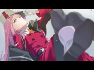 porn zero two в красной униформе из darling in the franxx живые обои для wallpaper engine hd