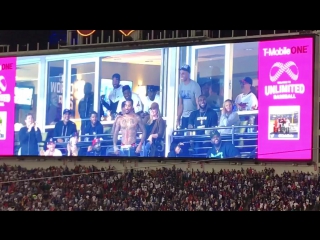 porn and now therealjrsmith trying to start an indians rally by taking his shirt off game7 kingjames loved it hd