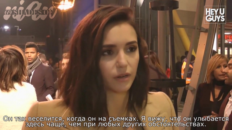porn нина дает интервью для hey u guys на лондонской премьере xxx рус суб hd
