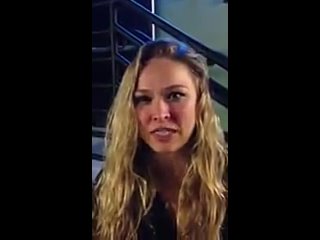 porn ronda rousey talksо неудержимыхмировом туре ufcо бое с мишей и реванше сильвавайдман hd