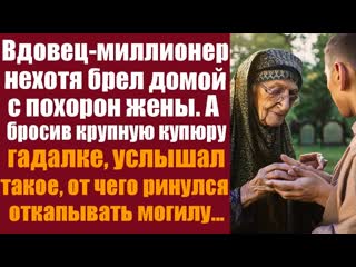 porn лубок вдовец миллионер нехотя брёл домой с похорон жены а бросив крупную купюру гадалке услышал такое 1080p hd