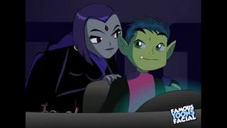 porn teen titans porn raven double teamed hd
