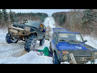 porn поспорили нивы против suzuki jimny испытание в снегу неожиданныи финал на бездорожье hd