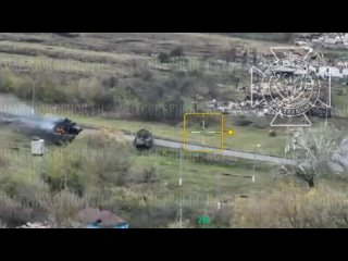 porn сгоревшая колонна всу в курской области из пары бмп и пары бронеавтомобилей военный осведомитель hd