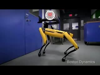 porn робопес от boston dynamics на самом деле это корпорация skynet скайнет научился открывать дверь этим он теперь hd