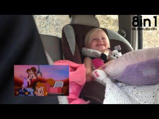 porn эмоции маленькая девочка в машине плачет над грустной сценой в мультфильме emotional toddler my compassionate young hd