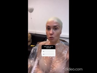 porn агата муцениеце предстала без волос и с откровенным декольте не скрыв прелести ошеломительный вид hd