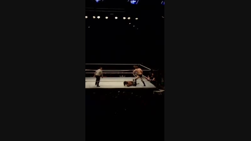 porn aj and bryan broke the ring so bryan started beating aj with the ropes im ajstylesorg w hd