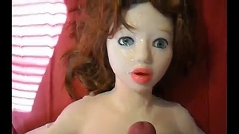porn sex doll quick blowjob and facial cumshot hd