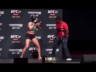 porn ufc 213 аманда нуньес открытая тренироа hd