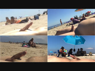 porn pov реакция девушек на эрекцию члена мужика на пляже и эякуляцию без помощи рук hd