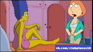 porn лоис и мардж косплей на мульт гриффины и симпсоны hd