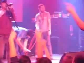 porn jared hasselhoff 01 piss on stage 01 bloodhound gang concert zagreb 2006 hd