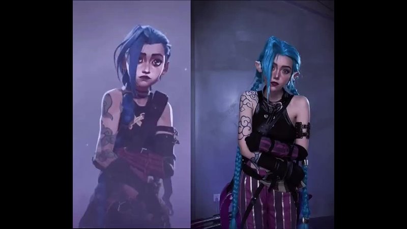 porn jinx cosplay arcane hd
