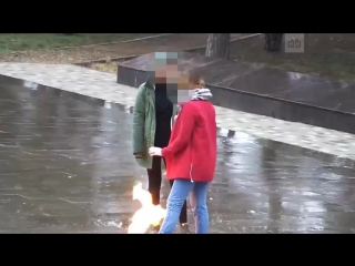 porn школьницы плюют в вечный огонь hd