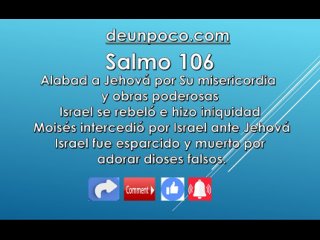 porn salmo 106 alabad a jehová por su misericordia y obras poderosas israel se rebeló e hizo iniquidad moisés intercedió hd