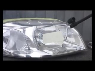 porn имитация дорожного скола на фаре покрытой crystal clear hd