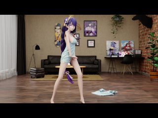 porn 原神mmd雷电将军 bunny style hd