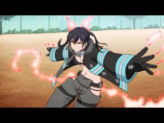 porn op fire force opening enen no shouboutai opening пламенная бригада пожарных опенинг hd