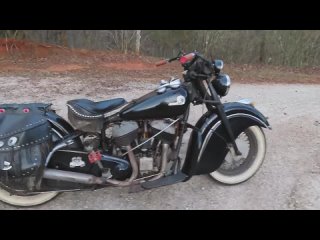 porn 1946 indian chief how to start and ride an antique motorcycle hd
