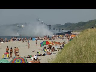 porn десантный корабль зубр выплыл на калининградский пляж hd