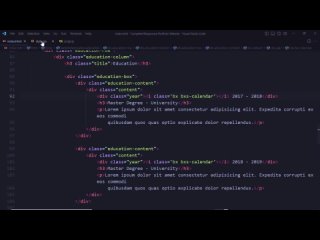 porn responsive personal portfolio website using html css javascript hd