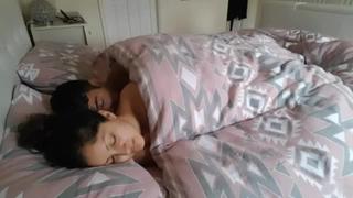 porn sleeping teen sister woken up molested kissed fingered licked hd